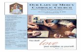 OUR LADY OF MERCY CATHOLIC CHURCH · (630) 851-3468 FAX Monday-Thursday… ... Dcn Mike Plese deaconmikeplese@gmail.com ... Charles P Gerage Nicolette Butler