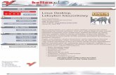 PRZYK£ADOWY ROZDZIA£ Linux Desktop.pdf.helion.pl/lisylk/lisylk-8.pdftraktuje swoje komputery jak zwykłe komputery biurkowe, z cią-głym dostępem do źródła zasilania. Ich laptopy
