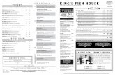 THURSDAY C OCK TAILS 2019 - kingsfishhouse.netkingsfishhouse.net/menus/Laguna/King'sDinnerMenu.pdf · “WELCOME TO THE HOUSE THAT SEAFOOD BUILT” THURSDAY FEBRUARY 21 2019 DINNER