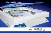 Centrifuges - gerber-instruments.com · Gerber Centrifuges Gerber Instruments, since its founding in 1892, has developed and produced analytical devices and instruments for quality