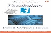 Test YourVocabulary 3 (Intermediate-FCE)e4thai.com/e4e/images/pdf/Test Your...Vocabulary 3 (Intermediate... · This new edition of Test Your Vocabulary 3 is particularly suitable