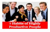 7 Habits of Highly Productive People - strategimanajemen.netstrategimanajemen.net/apps23/wp-content/uploads/2017/04/Slides... · Memiliki ritual bersyukur (gratitude journal) 7. Tugas