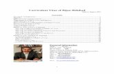 Curriculum Vitae of Bijan Bidabad - Scholarly Web-portal · Curriculum Vitae of Bijan Bidabad ... MacroEc- onometric Mode lo fIran ... Income Accounts for Peri od 1959-1995.