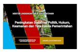 Peningkatan Stabilitas Politik, Hukum, Keamanan dan Tata ... · 19 Nusa Tenggara Barat 2.667 - 2.667 20 Nusa Tenggara Timur 42.356 - 42.356 TOTAL 50.089 50.089 SULAWESI 21 Gorontalo