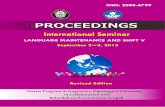 LANGUAGE MAINTENANCE AND SHIFT V - eprints.undip.ac.ideprints.undip.ac.id/55152/1/Proceedings_LAMAS_5_2015_Edisi__Revisi... · This international seminar on Language Maintenance and