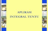 APLIKASI INTEGRAL TENTU - Step by .2 Aplikasi Integral Tentu ... dx Luas A dari S sebagai nilai limit