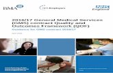 2016/17 General Medical Services (GMS) contract Quality and …/media/Employers/Documents/Primary... · 2016/17 General Medical Services (GMS) contract Quality and Outcomes Framework