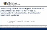 Assessing factors affecting the reduction of phosphorus ...uest.ntua.gr/swws/proceedings/presentation/04.OKeeffe_P_and_FC... · wastewater by decentralised wastewater treatment systems
