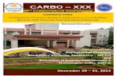 CARBO XXX - Pondicherry University XXX Second Circular... · MIR ode : 00P152 ranch ode : 01574 How to Register: Those who are interest-ed to participate the conference can register