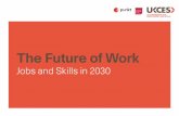 The Future of Work - assets.publishing.service.gov.uk · Long-term processes of change are always uncertain Move from reacting to preparing for future Experience tells us that ...