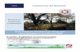 Révision du PLU de Rixheim – Evaluation environnementale · • Décret n° 2010-365 du 9 avril 2010 relatif à l’évaluation des incidences au titre de Natura 2000 : l’article