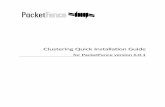ClusteringQuickInstallationGuidepacketfence.org/downloads/PacketFence/doc/PacketFence_Clustering... · partitionandsavethetable.Youwillprobablyneedtorebootyourserverafterthisstep.