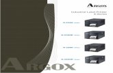 Industrial Label Printer X-Series - Ankaraetiket · Industrial Label Printer X-Series X-2300E 203dpi X-2300 203dpi X-3200E 300dpi X-3200 300dpi