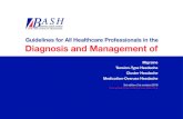 Guidelines for All Healthcare Professionals in the ... · Tension-Type Headache Cluster Headache Medication-Overuse Headache 3rd edition (1st revision) 2010 These guidelines are available