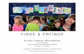 FINDE & ERFINDE - theater-salpuri.de · Eu. Huhuhuhu Was is den. Z. Ich Weisnich Wo mein haus ist Eu. Ich auch nicht HuHuHu Schau Dan get der Zauberer zum Hun (H.) H. KiKiKiri was