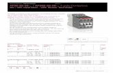 AF26-22-00-.. / AF26Z-22-00-.. 4-pole Contactors AC / DC ... · / AF26Z-22-00-.. 4-pole Contactors AC / DC Operated - with Screw Terminals AF26(Z) contactors are used for controlling