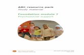 ARC resource pack Study material - Better Care Network Resource Pack... · ARC resource pack 2009 ARCModF7 StudyMaterial2009 ... • s tu dy maerial g ivng eailnformationon he modul’s