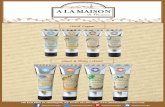 Hand Cream - alamaisondeprovence.com · hand & body lotion Fresh Sea Salt 8-17252-01160-5 01160 5 fl oz 6 8 x 6 x 7.25 4.75 x 3.125 x 7.5625 1.5 Honeysuckle 8-17252-01159-9 01159