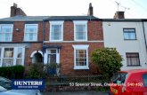 53 Spencer Street, Chesterfield, S40 4SD · 53 Spencer Street, Chesterfield, S40 4SD Guide Price: £120,000 - £125,000 A deceptively spacious Victorian two double bedroom terrace.