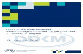 1. version af akkrediteringsstandarder for kiropraktorer · Institut for Kvalitet og Akkreditering i Sundhedsvæsenet Den Danske Kvalitetsmodel Akkrediteringsstandarder for kiropraktorer