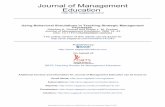 Journal of Management Education - New York Universitypeople.stern.nyu.edu/rdunbar/Articles/usingbehavioralsimulations.pdf · Additional services and information for Journal of Management