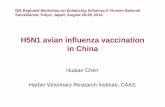 H5N1 avian influenza vaccination in China - OIE: Home · H5N1 avian influenza vaccination in China Hualan Chen Harbin Veterinary Research Institute, CAAS ... DEV and H5N1 virus in