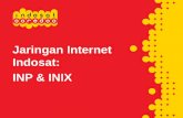 Jaringan Internet Indosat: INP & INIX - apjii.or.id-Internet-Exchange-S3.pdf · • INP vBackbone & INIX vLAN Segment diwujudkan dengan MPLS Transport Network • Router2 INP & INIX
