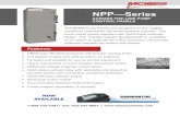 MCI NPP Pump Panel Cat001 - TLP Solutionstlpsolutions.net/equipment/members/mci/02-MCINPPPumpPanelCat001.pdf · MCI Part number Max. HP Input Voltage NEMA Starter Size Max. Amps Fused
