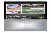 Microfinance Project Proposal - WordPress.com · Microfinance Project Proposal P r e p a r e d f o r S E F A d v i s o r y B o d y : P r e p a r e d b y : D r T M u t e p f a ...