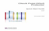 Check Point DDoS Protector · Check Point DDoS Protector is a real-time DoS protection device, which maintains business continuity by protecting the application infrastructure against