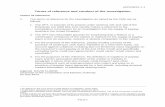 Terms of reference and conduct of the investigation · 2015-02-23 · Terms of reference and conduct of the investigation ... provision of small-sum cash loans marketed on a short-term