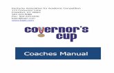 Coaches Manual - Kentucky Association for Academic ... · Coaches Manual . Table of Contents ... eligible to earn an official award or team points. ... Future Problem Solving--District