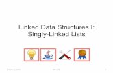Linked Data Structures I: Singly-Linked Listsweb.cse.ohio-state.edu/.../slides/15.Linked-Data-Structures-I.pdf · Linked Data Structures I: Singly-Linked Lists. ... may seem circular!