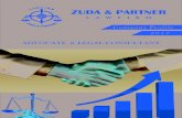 ZUDA & PARTNERzuda-lawfirm.com/wp-content/uploads/2017/05/COMPANY-PROFILE-ZUDA... · Hukum Perusahaan General Corporate Law Hukum Penanaman Modal ... Tbk tahun 2014 sebagai Legal