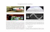 Augmented Reality reality.pdf · Augmentedreality SamsungSARIARSDKmarkerlesstrackerusedintheAREd-iBeargame(AndroidOS) ... augmented reality is expected to include tracking be-