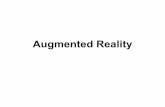Augmented Reality - Murray State .Augmented reality vs Virtual reality Augmented reality is the real-time