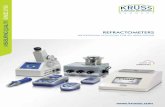 MEASURING QUALITY. REFRACTOMETERS - igz.ch low res.pdf · REFRACTOMETERS MEASURING QUALITY. PROFESSIONAL SOLUTIONS FOR ALL APPLICATIONS SINCE 1796 BR_Refraktometer_EN_5.0.pdf 1 09.07.2018