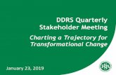 DDRS Quarterly Stakeholder Meeting 2019 DDRS Stakeholder Meeting...  â€¢ Build and strengthen stakeholder
