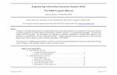 Engineering Information Issuance System (EIIS) The EIEB ... · Engineering Information Issuance System (EIIS) The EIEB Program Manual Second Edition • September 2003 Instructions