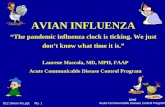AVIAN INFLUENZA - Los Angeles County, California · DHS D12:\Avian Flu.ppt No. 2 Acute Communicable Disease Control Program OUTLINE fBackground on Influenza A fImpact of influenza