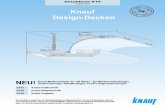 D19 Knauf Design-Decken - Brückenbau Wettbewerb · D191 Details - Beispiele Falttechnik Knauf Platten mit V-Fräsungen möglich Deckenleuchten bauseits vorbohren und werkseits vorgefertigt