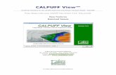 CALPUFF View V.3.0.0 ReleaseNotes · CALPUFF View™ Graphical Interface for the US EPA Approved Long Range Transport Model - CALPUFF ... New Path: C:\Program Files\Lakes\CALPUFF