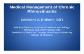 Medical Management of Chronic Rhinosinusitis Michael A ... aspects of... · ethmoidalis IT: inferior turbinate MT: middle turbinate MS: maxillary sinus. Underlying Causes of Chronic
