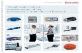 Tough application, ingenious solution. Innovations from Bosch … · Tough application, ingenious solution. Innovations from Bosch Rexroth Courtesy of CMA/Flodyne/Hydradyne Motion