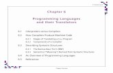 Chapter 6 Programming Languages and their Translatorspages.cpsc.ucalgary.ca/~jacob/Courses/Fall00/CPSC231/Slides/06-Pro... · Chapter Overview Chapter 6 Programming Languages and