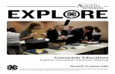 Consumer Education - Texas 4-Htexas4-h.tamu.edu/wp-content/uploads/Explore_Consumer_Education.pdf · TEXAS 4-H CONSUMER EDUCATION Description The Texas 4-H Explore series allows 4-H