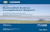 Final Remedial Action Completion Report - navydocs.nuqu.org... · PMO Program Management Office ppm parts per million RA remedial action RAB Restoration Advisory Board RACR Remedial