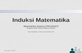 Induksi Matematika - ee.unsoed.ac.idstwn/kul/tke132107/matdis-2013-5.pdf · Induksi Matematika Matematika Diskret (TKE132107) ... Buktikan dengan induksi kuat bahwa setiap bilangan
