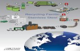 Recycling Ferritic Stainless Steel - edelstahl-rostfrei.de · The purpose of this brochure is to help develop and grow the systematic separation of ferritic stainless steel scrap