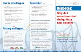 Hypo leaflet NEW-FINAL - generalpracticemedicine.org · Understanding Diabetes Eat regularly. You may need to eat more carbohydrate before and after physical activity. Keep to sensible